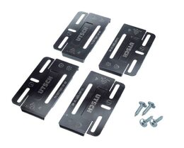 Neviditelný držák SPZ "Simple Fix" černý 110mm - 2ks